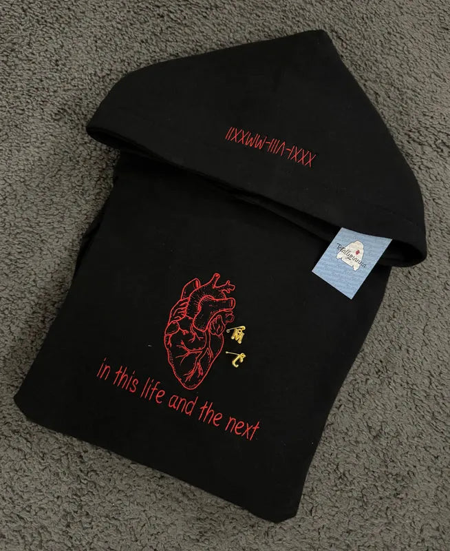 Felpa Personalizzata con Cuore Anatomico