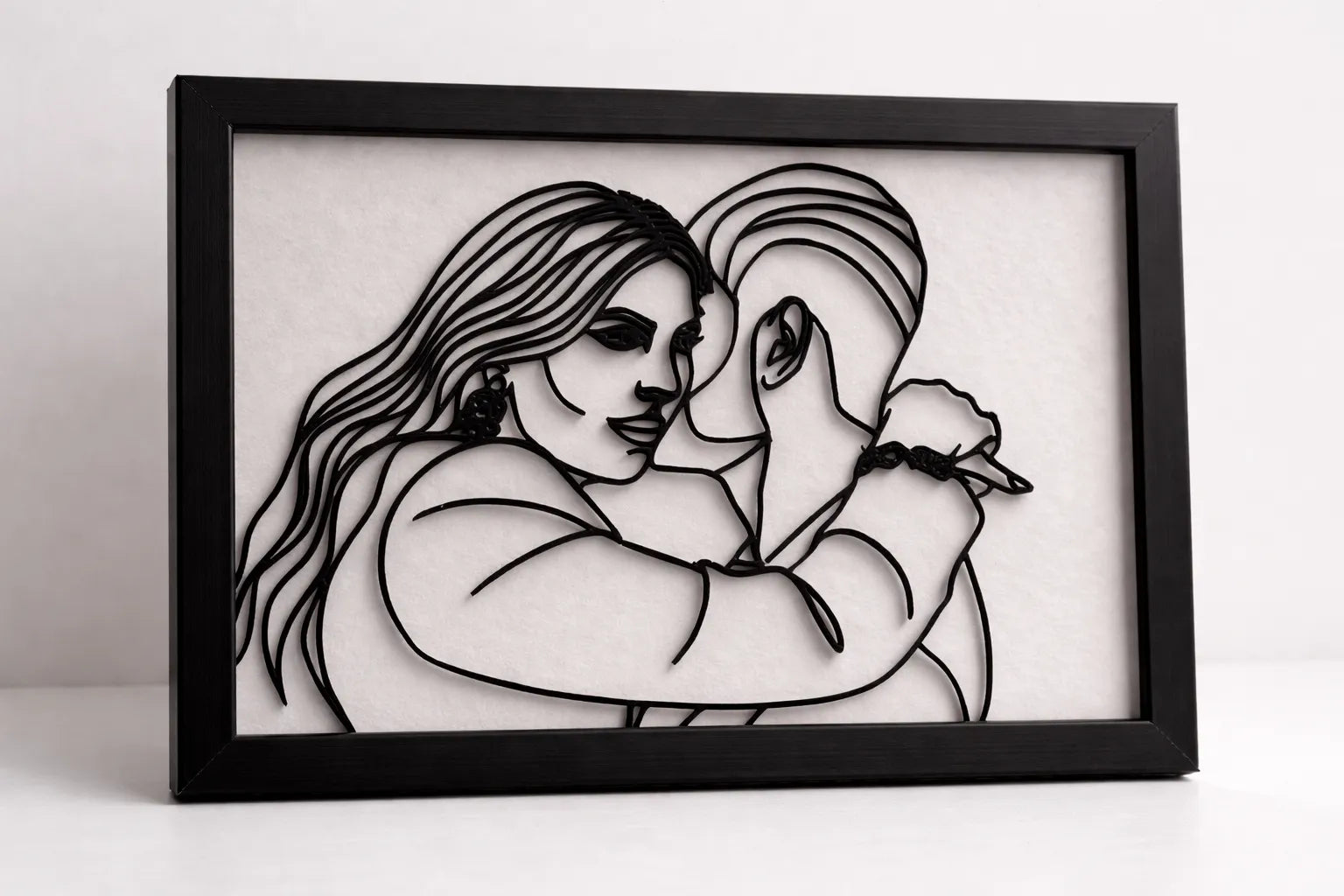 Quadretto Personalizzato con Foto in Stampa 3D Stilizzata