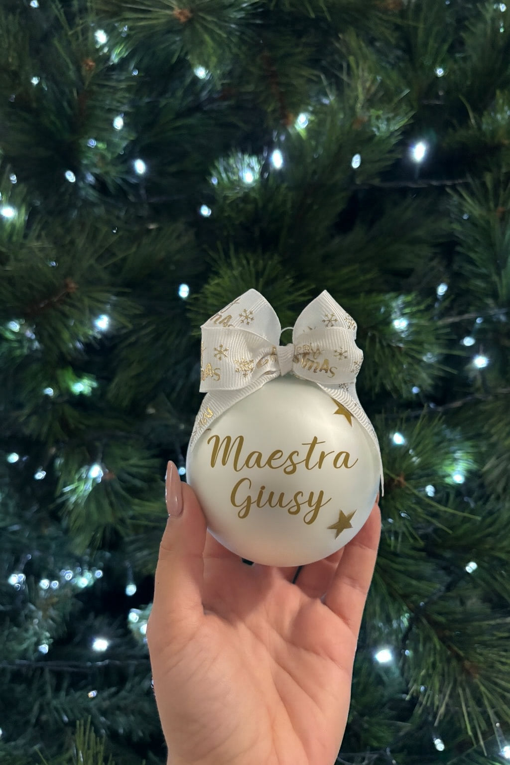 Sfere di Natale Personalizzata