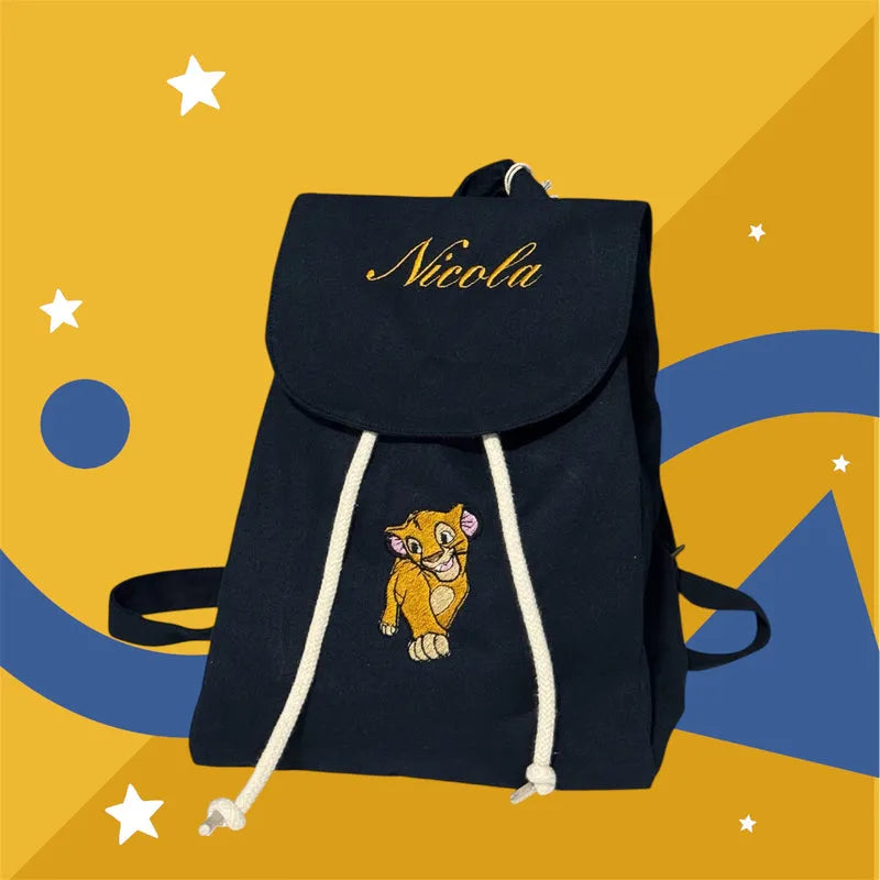 Zainetto Bimbo in Cotone 100% Organico Personalizzato