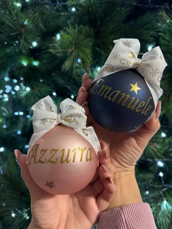 Sfere di Natale Personalizzata