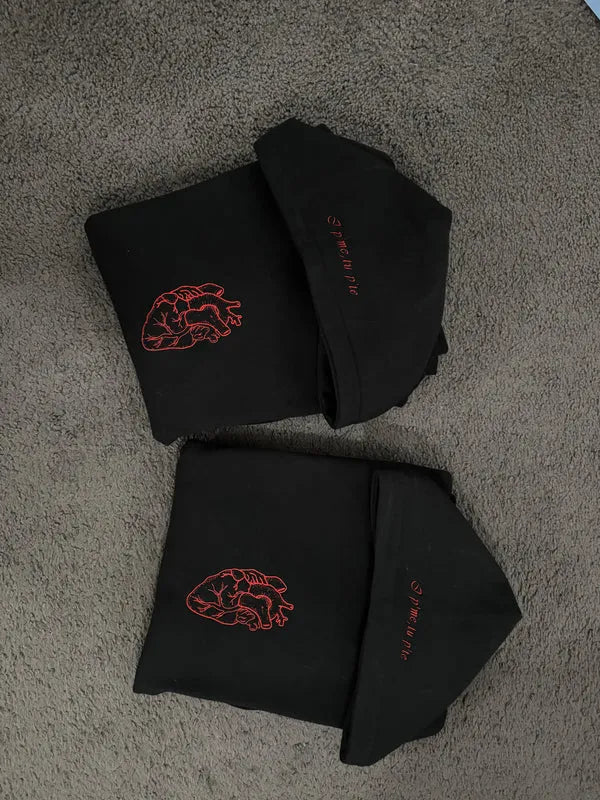 Felpa Personalizzata con Cuore Anatomico