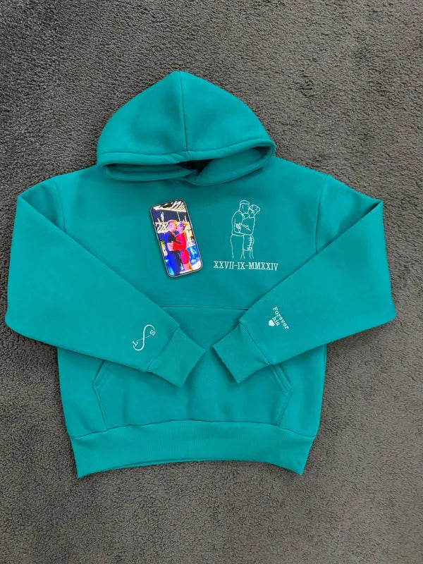 Felpa Personalizzata con Foto Stilizzata