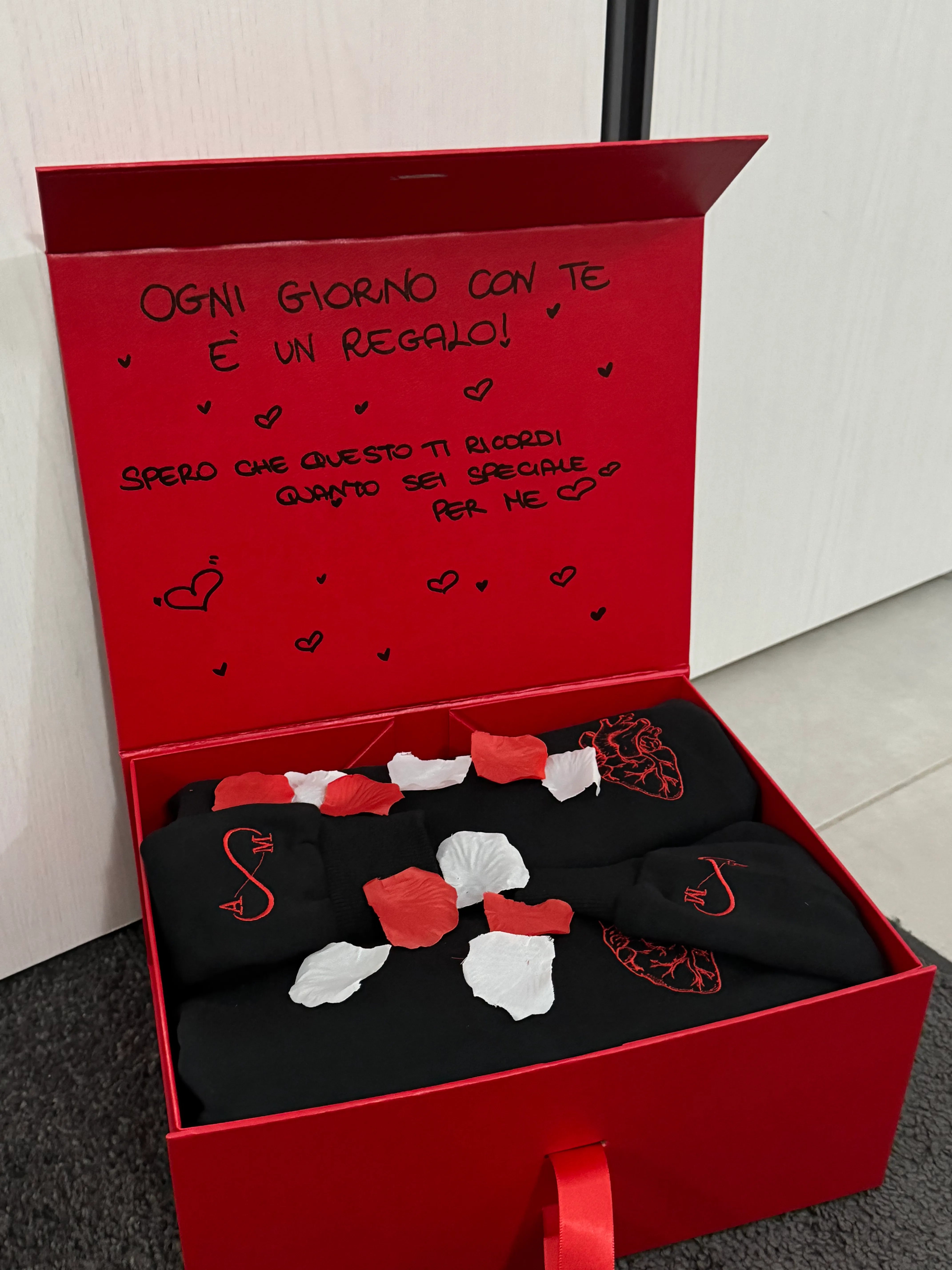 Felpa Personalizzata con Cuore Anatomico
