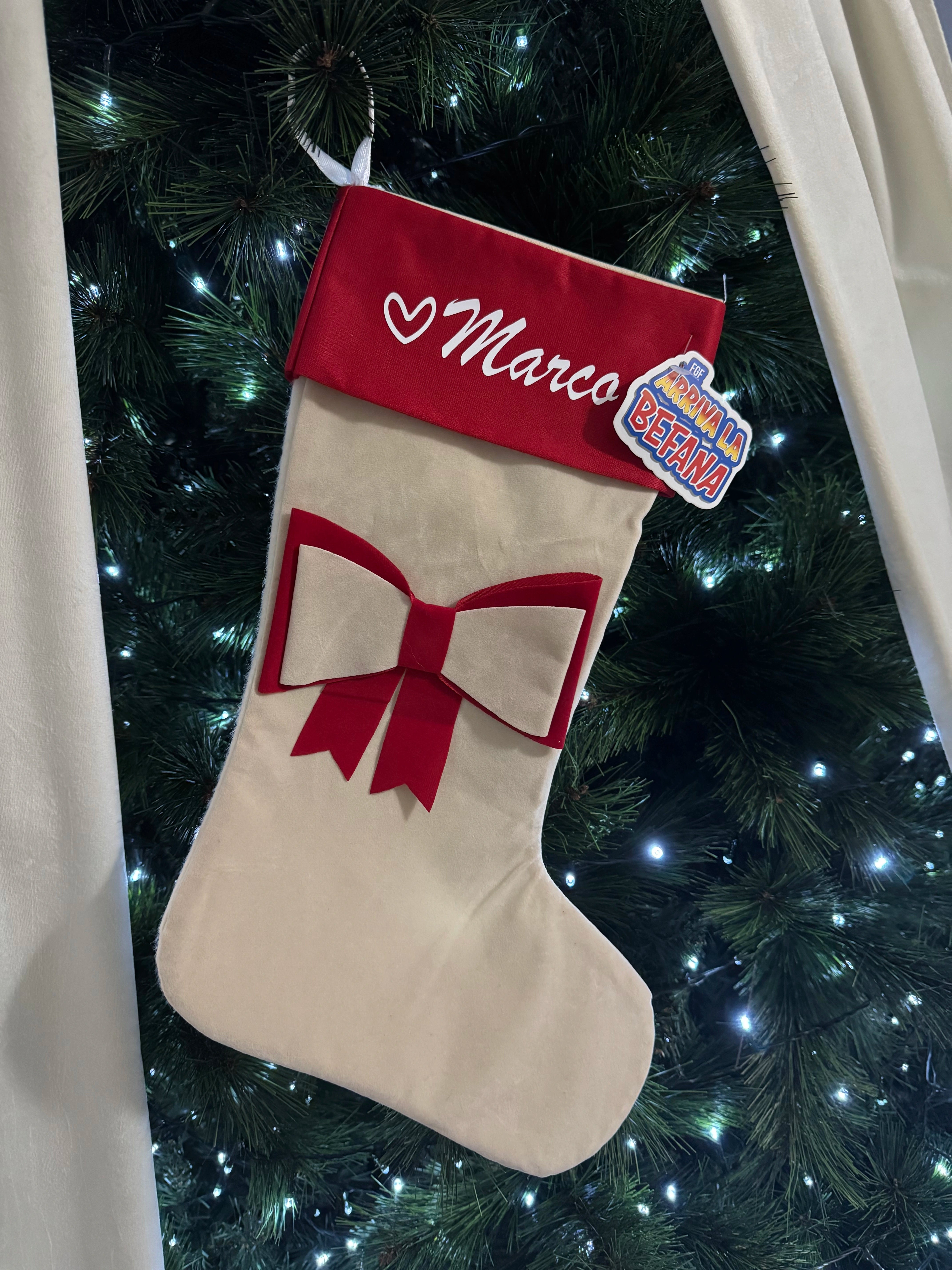 Calza della Befana Personalizzata