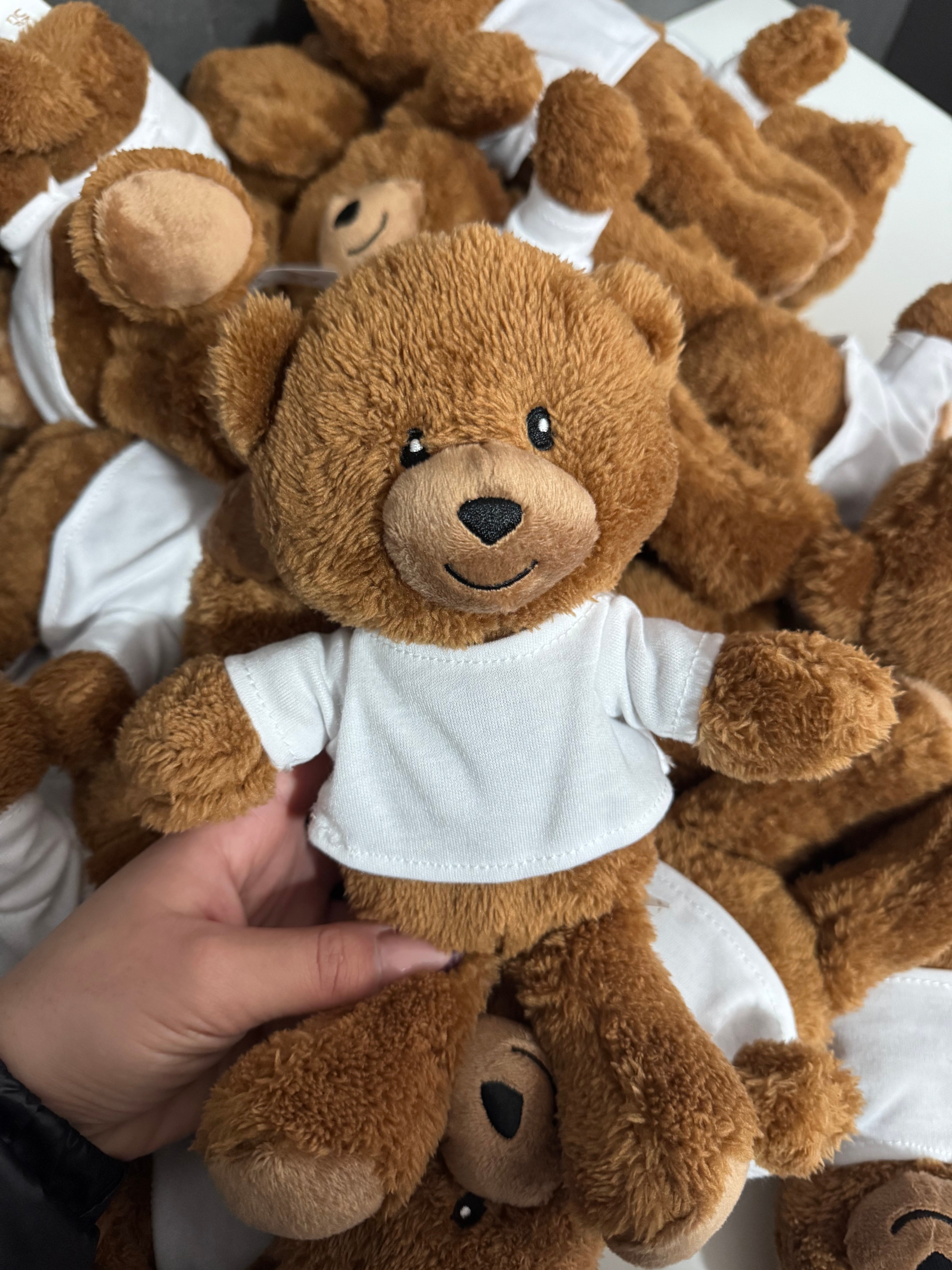 Peluche Teddy con T-shirt Personalizzata