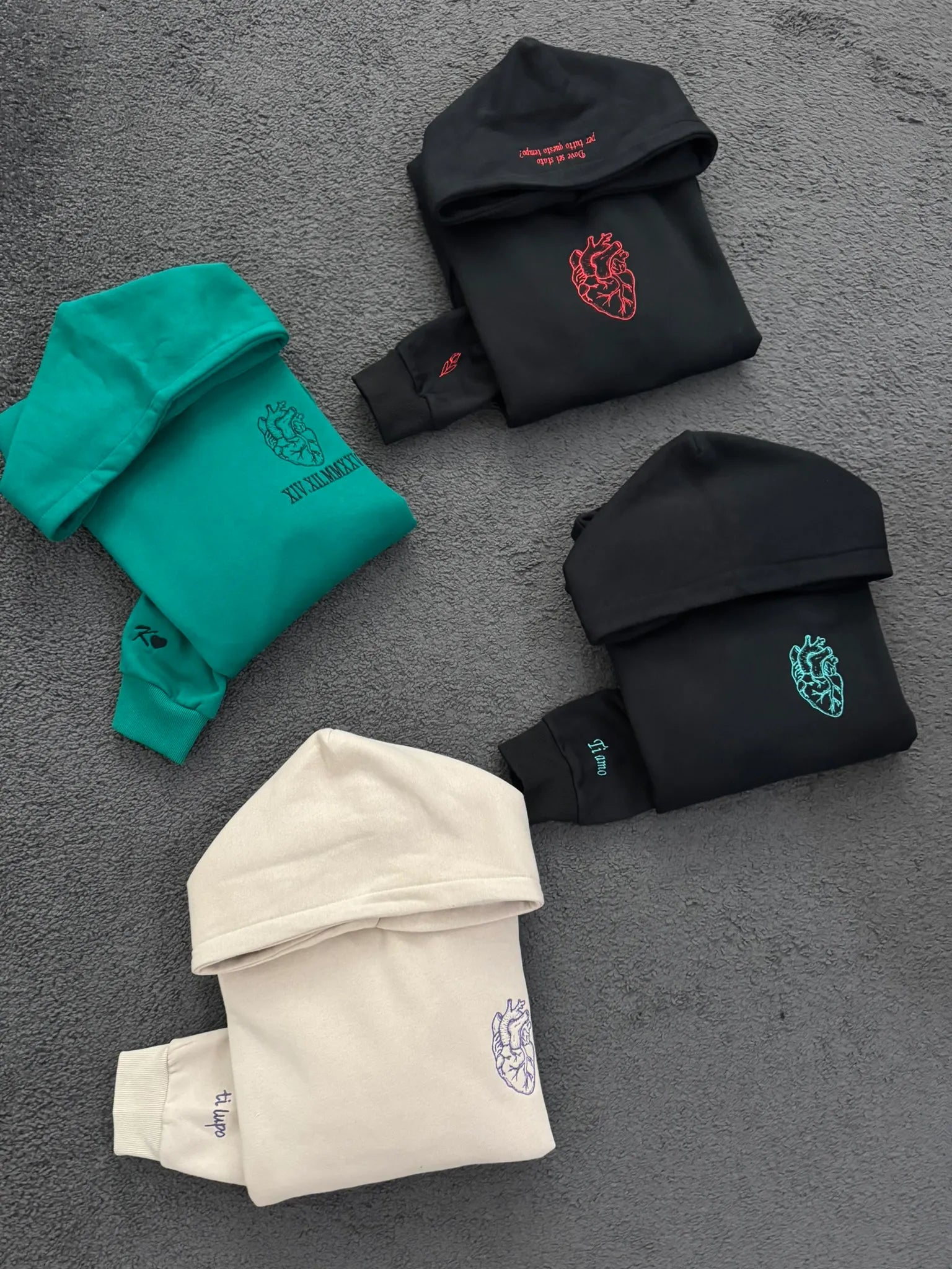 Felpa Personalizzata con Cuore Anatomico