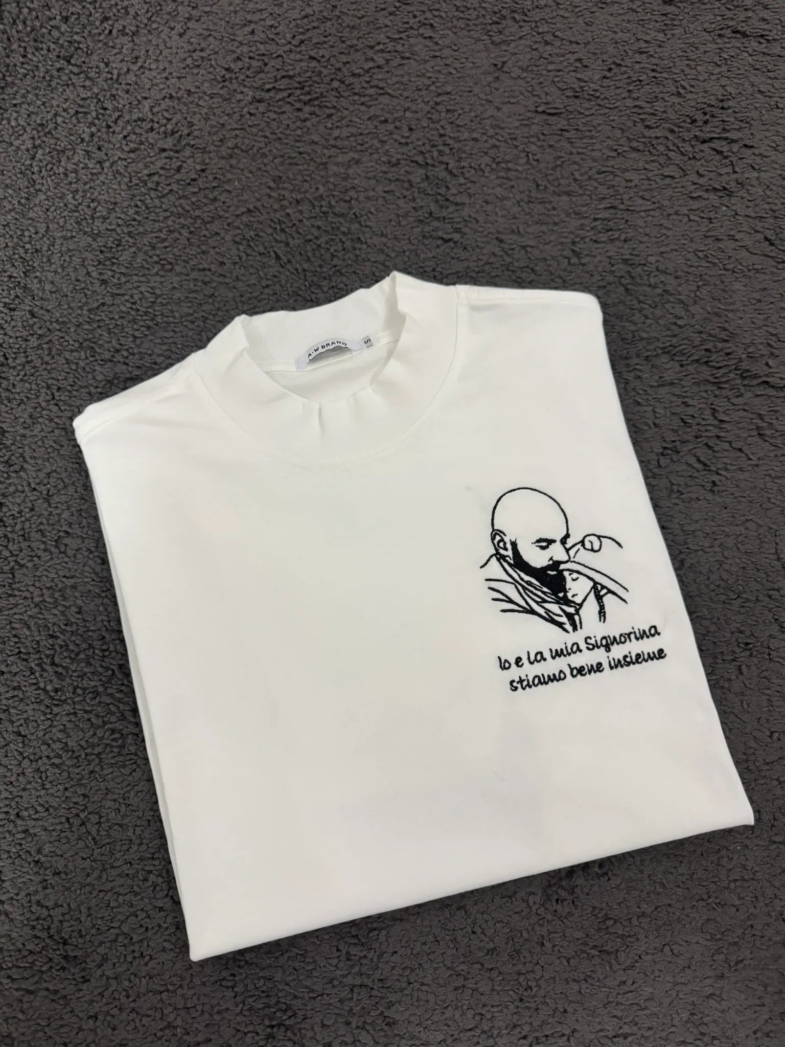 T-shirt Personalizzata con Foto Stilizzata Coppia