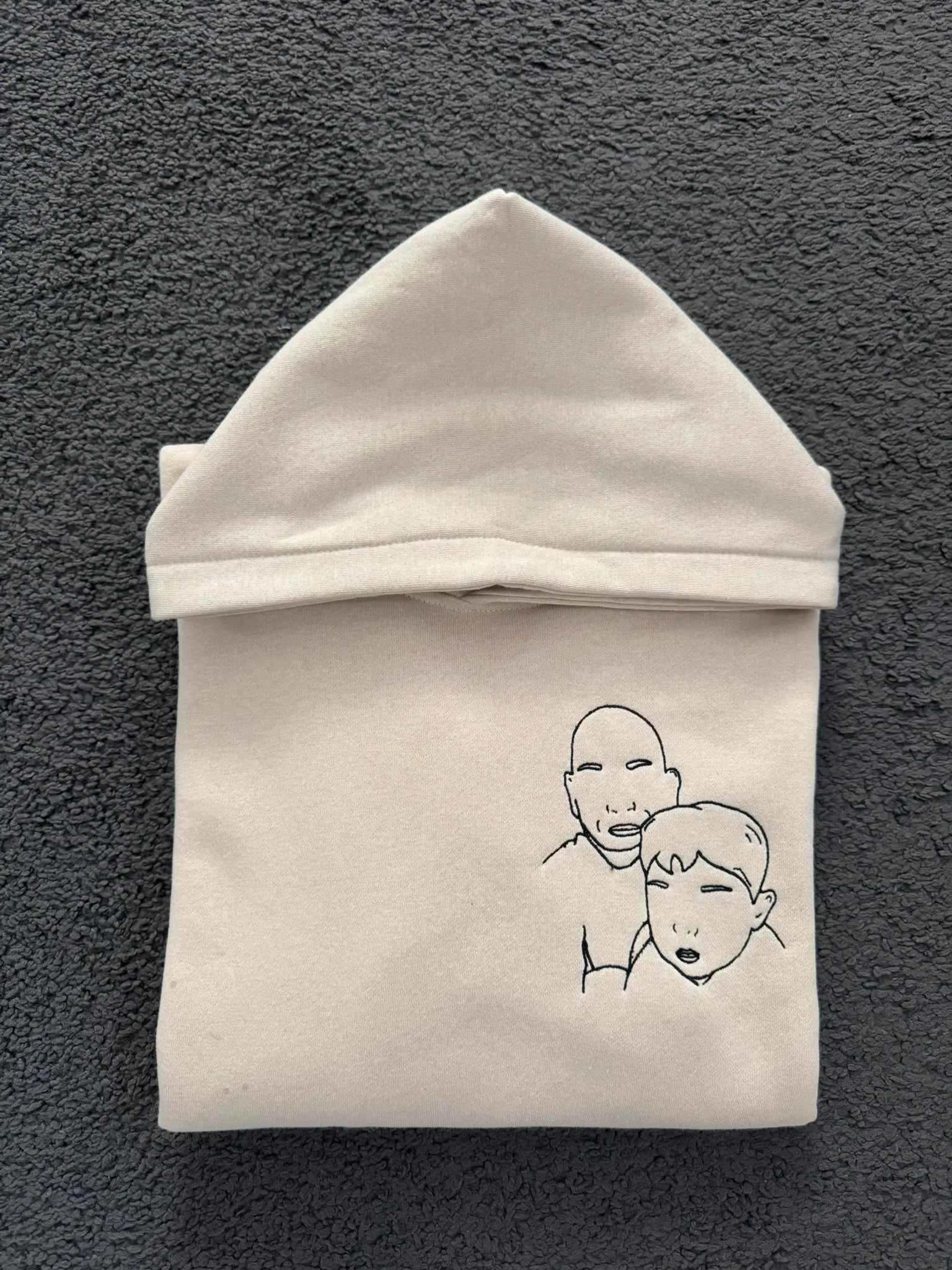 Felpa Personalizzata con Foto Stilizzata Papà
