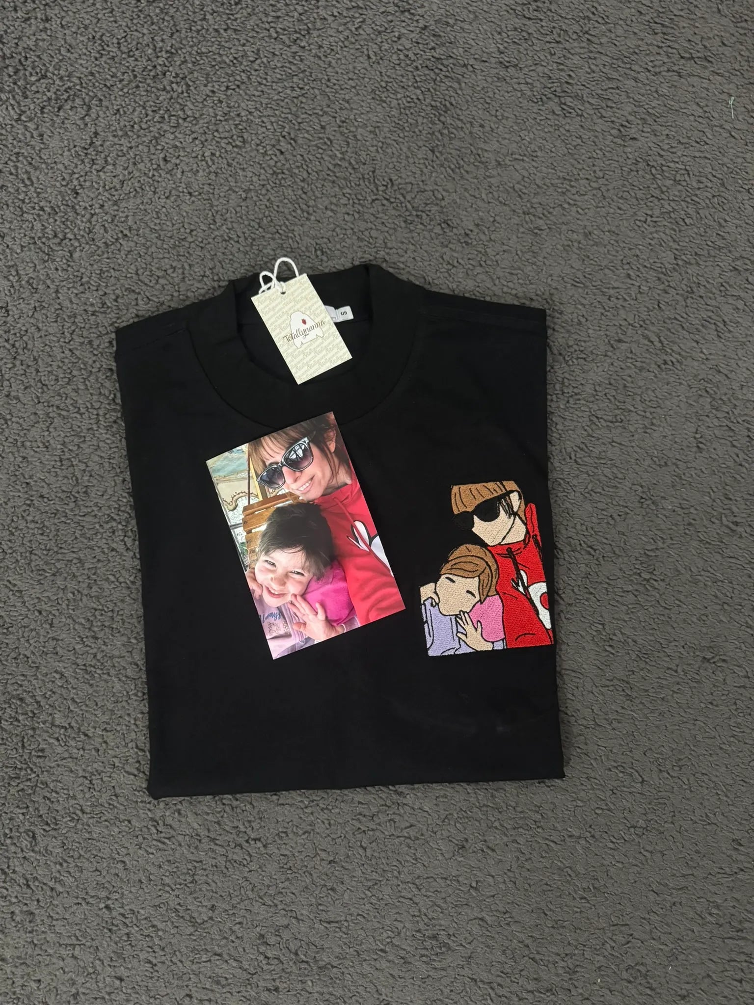 T-shirt Personalizzata con Foto a Colori Mamma