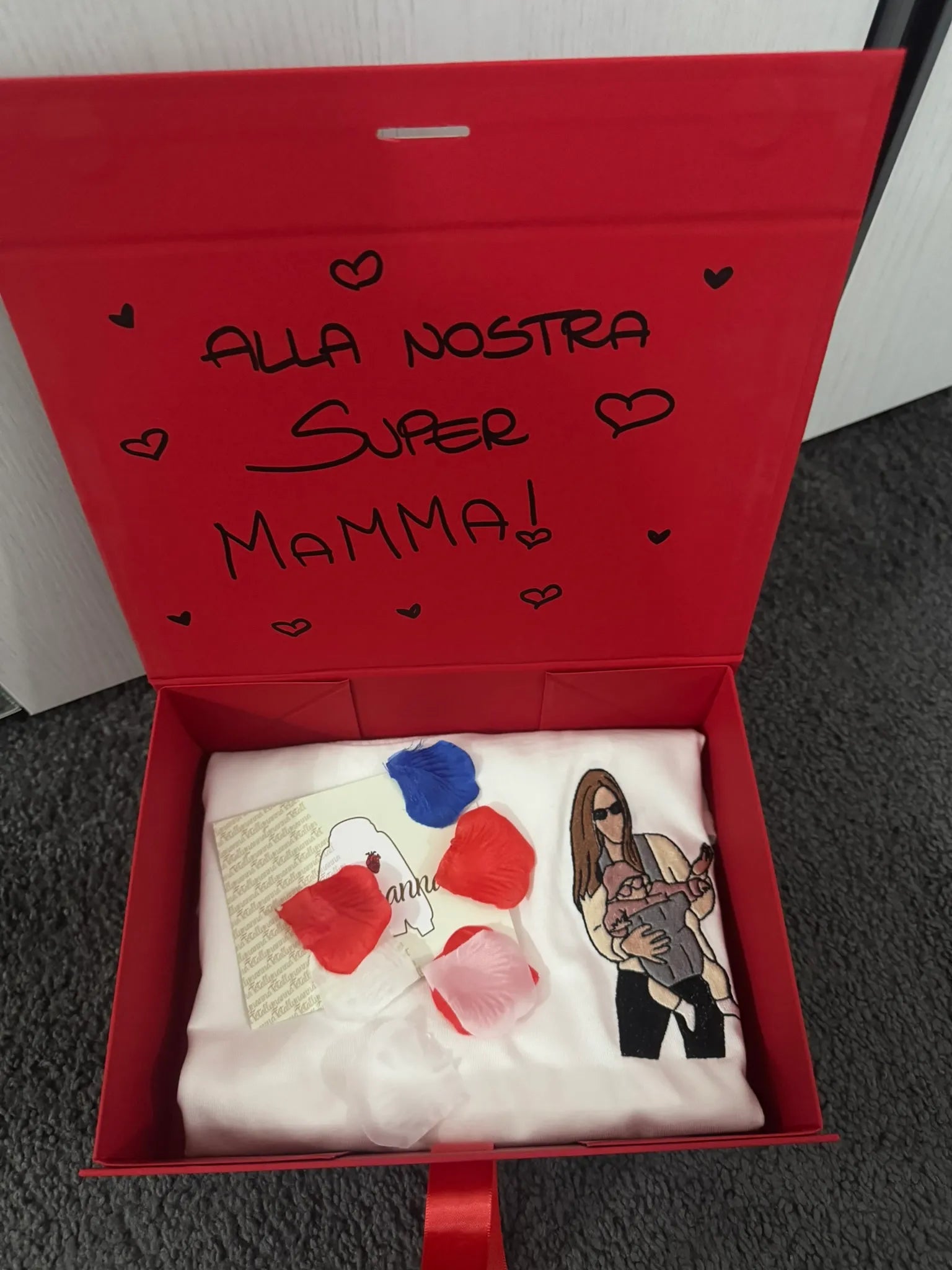 T-shirt Personalizzata con Foto a Colori Mamma