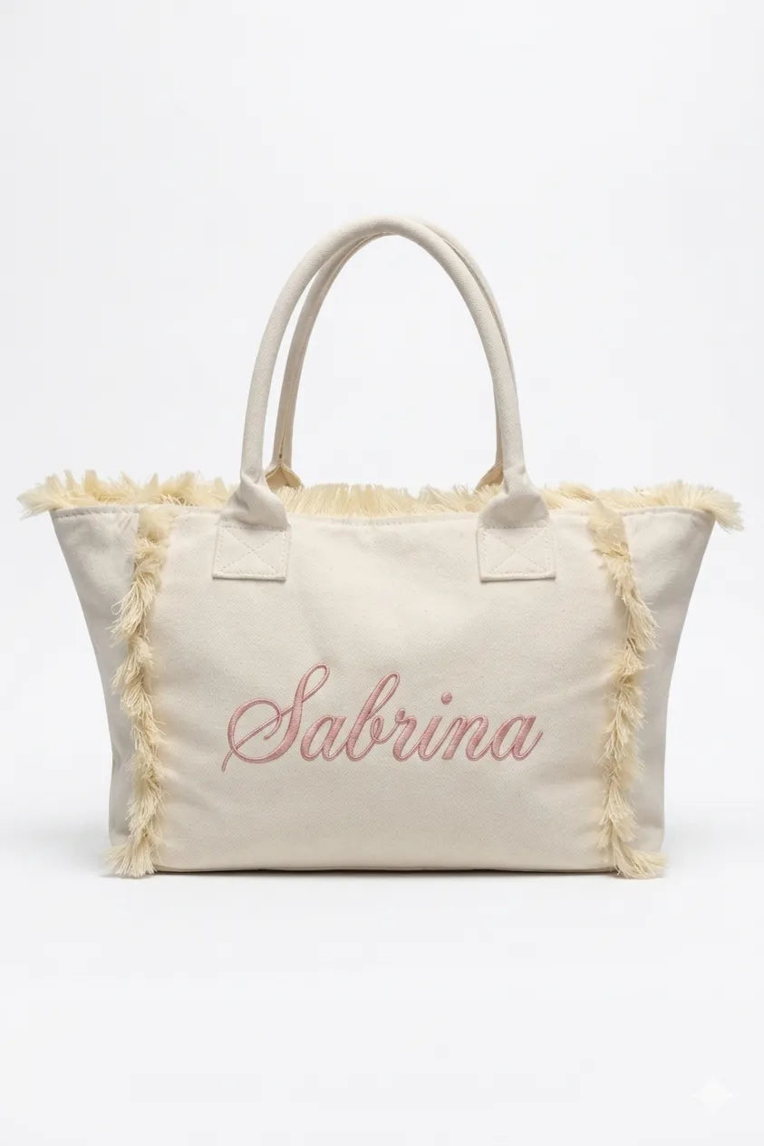 Borsa Mare Panama in Stoffa Personalizzata