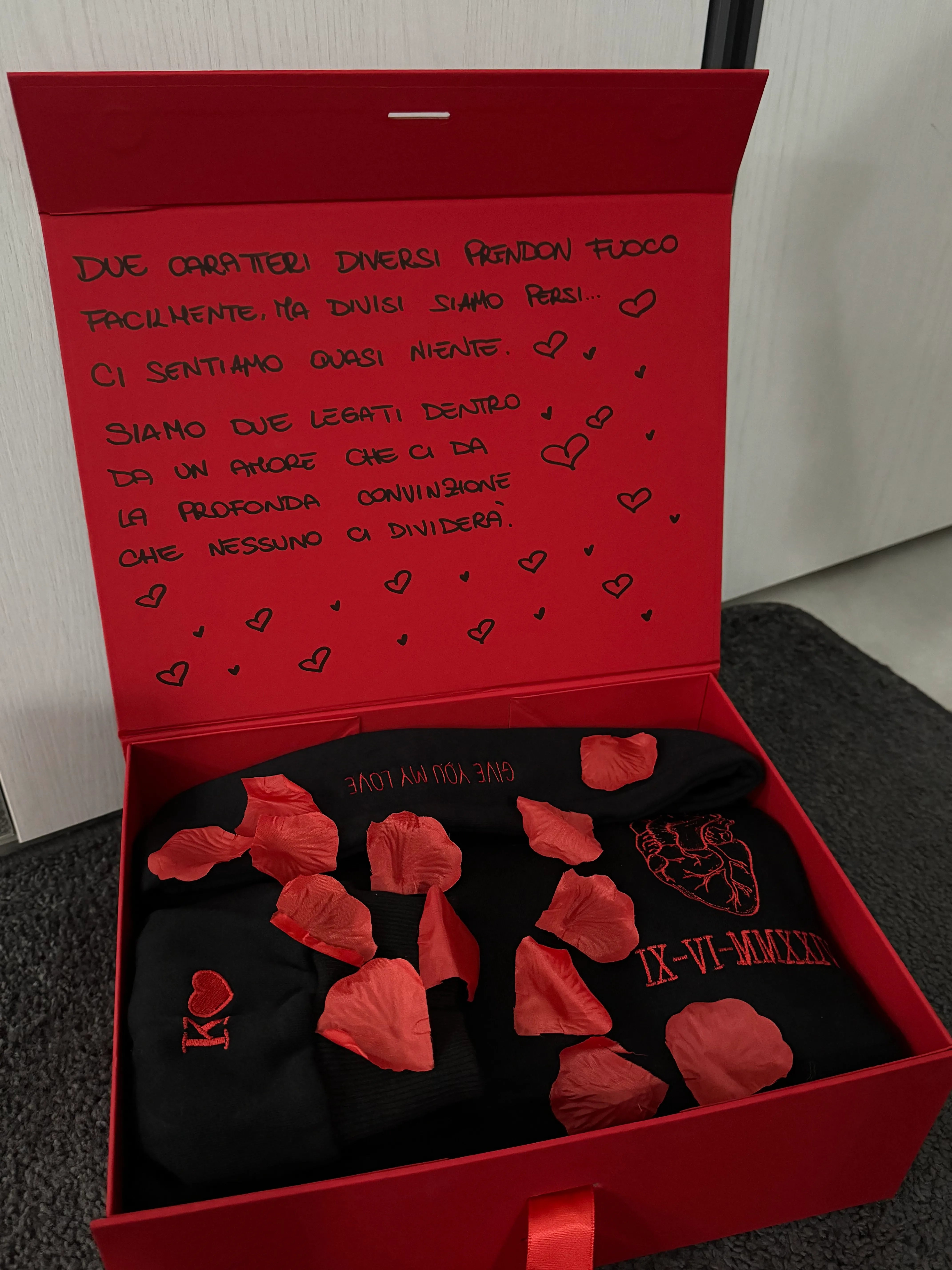 Felpa Personalizzata con Cuore Anatomico