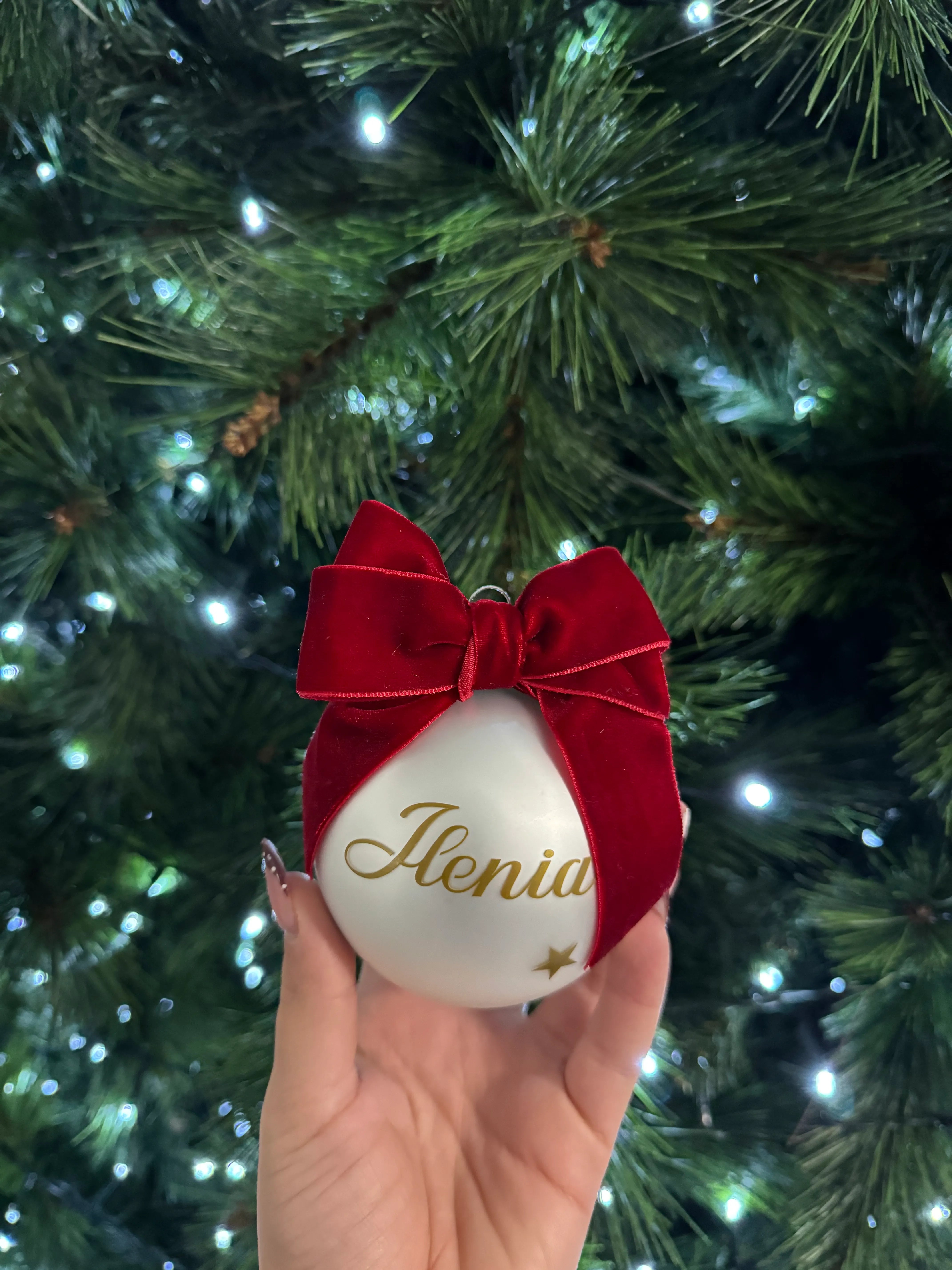 Sfere di Natale Personalizzata