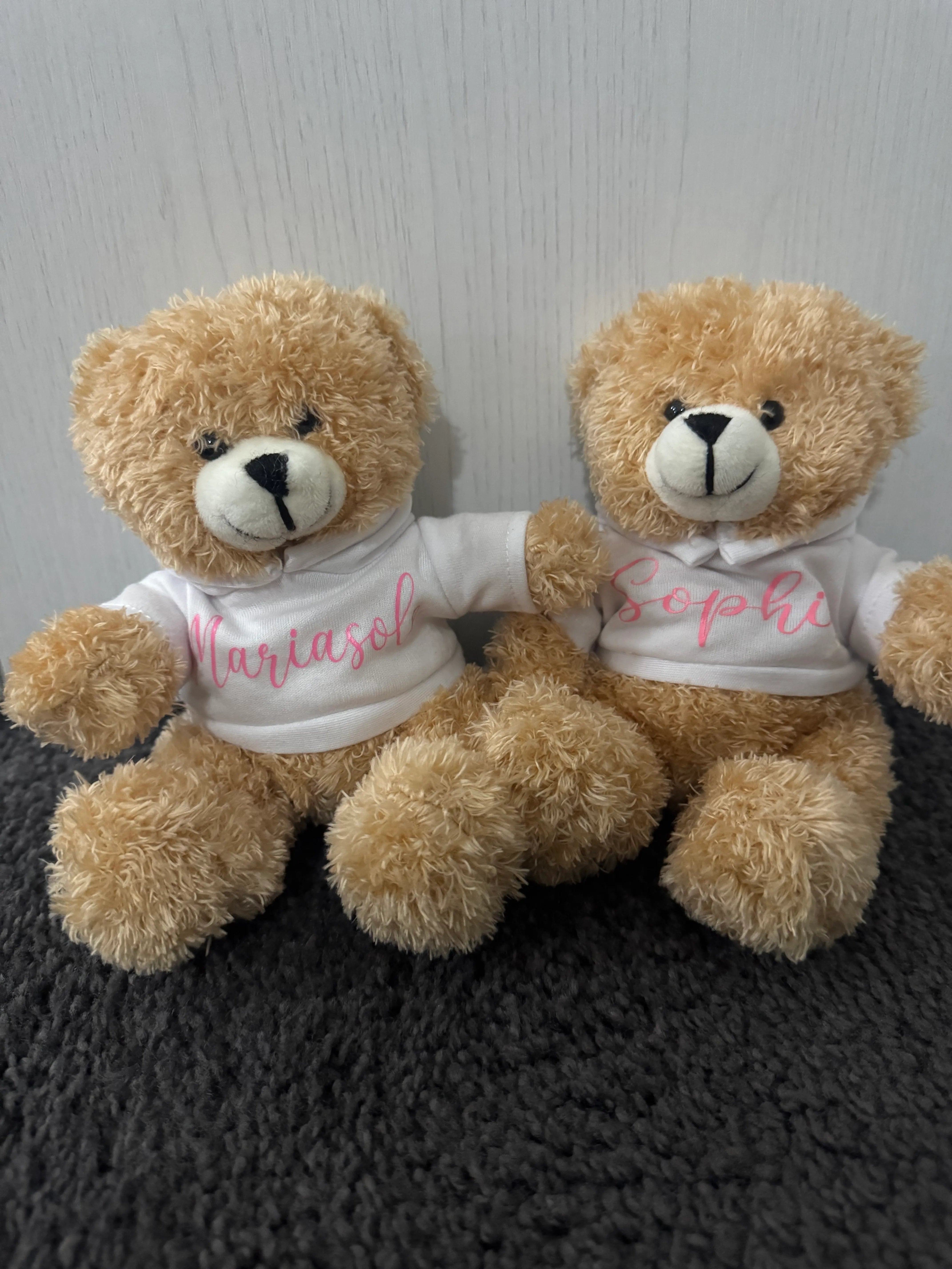 Peluche Teddy con Felpa Personalizzata