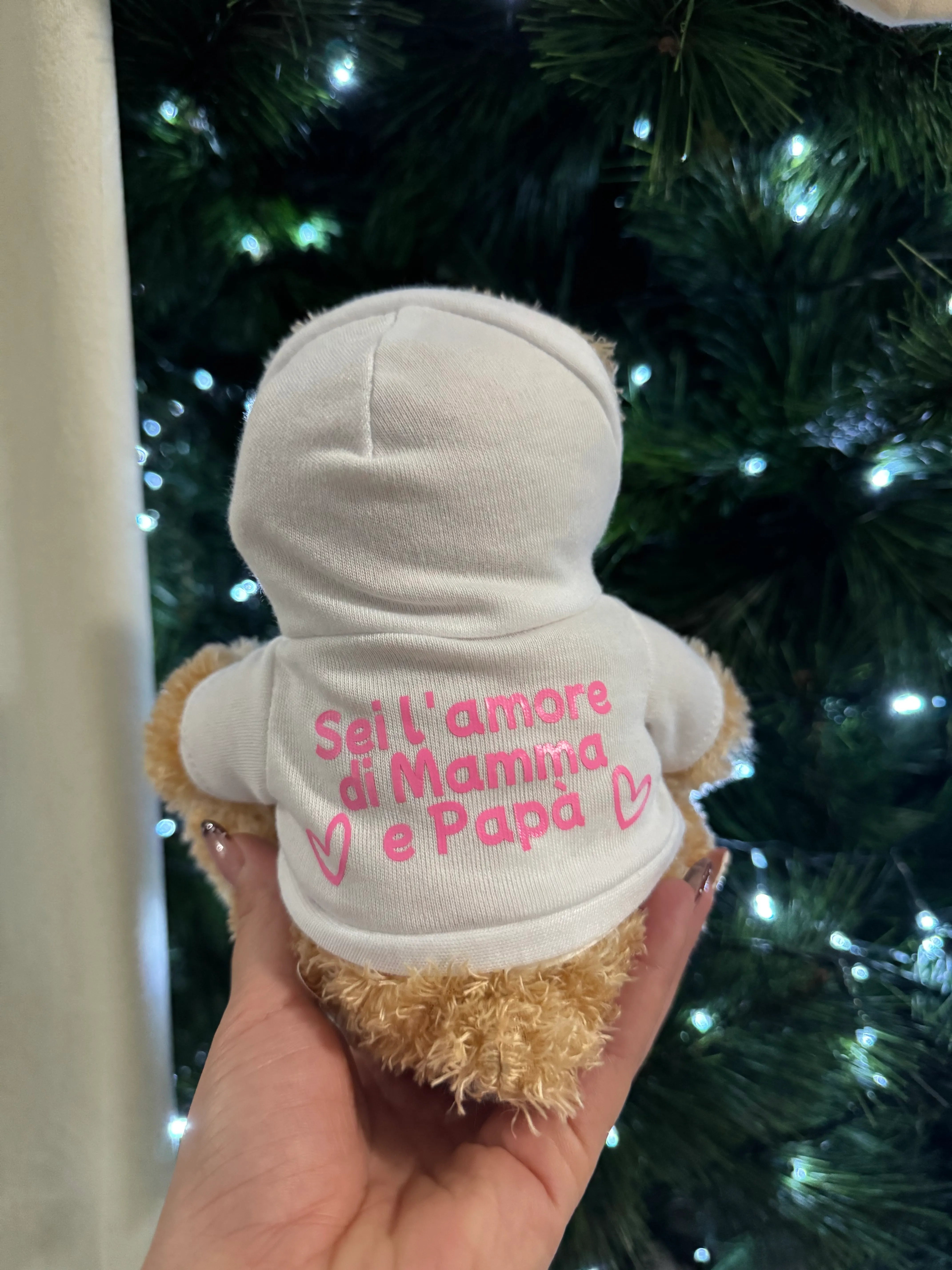 Peluche Teddy con Felpa Personalizzata