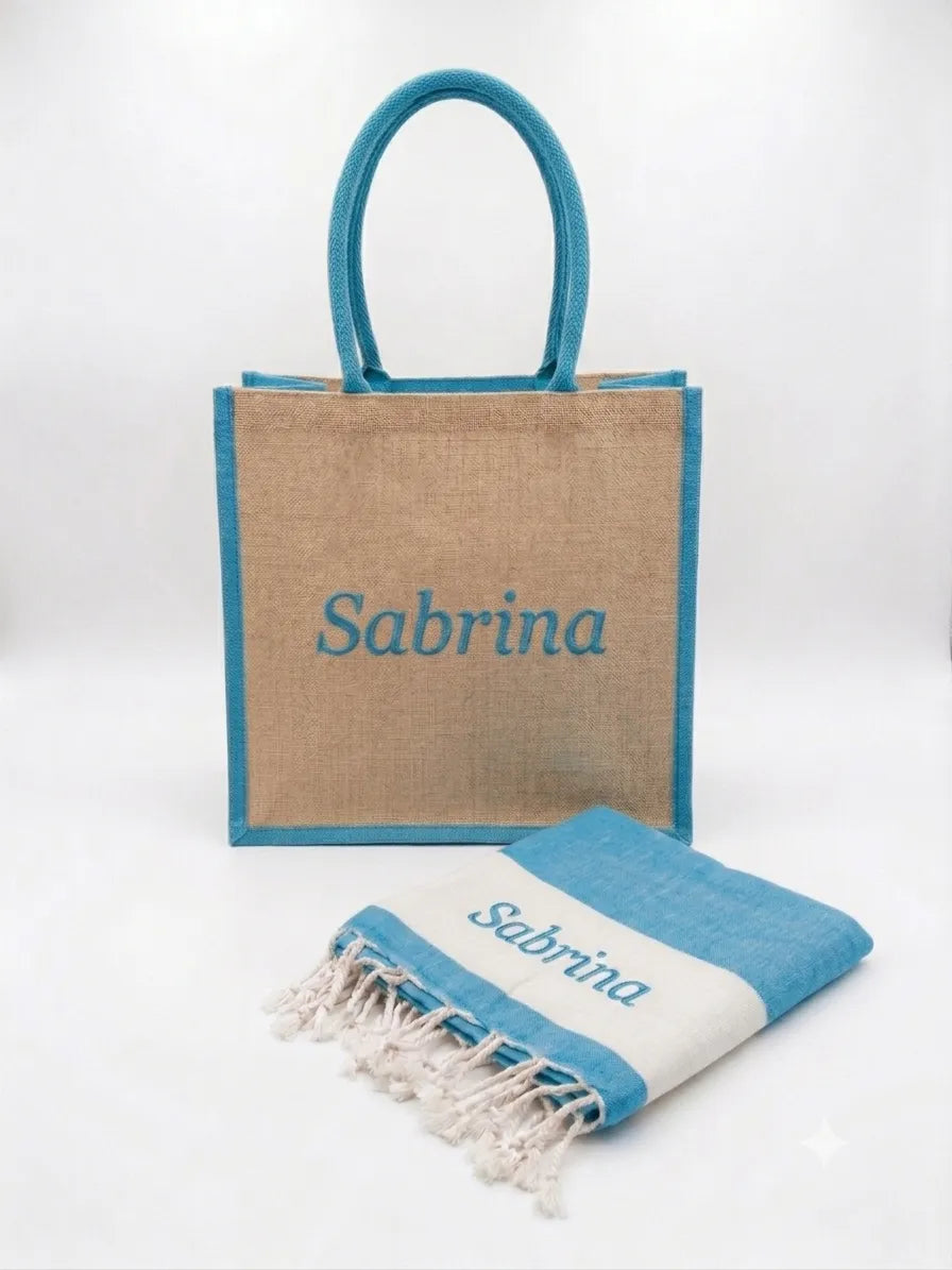 Kit Mare Sky – Borsa Mare e Telo Coordinato