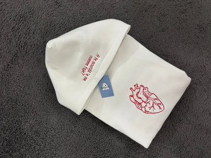 Felpa Personalizzata con Cuore Anatomico