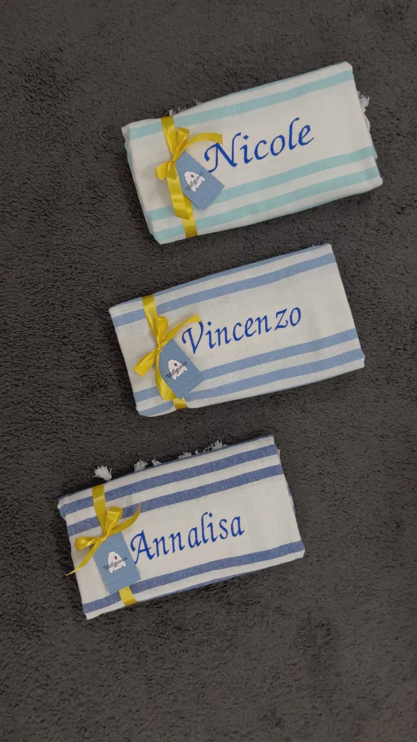 Telo mare personalizzato