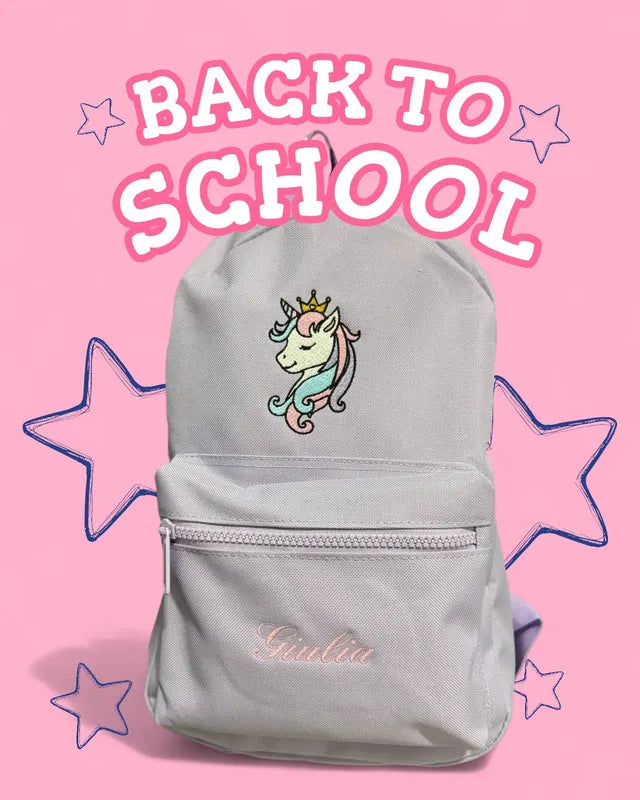 Zainetto Bambino Personalizzato con Ricamo