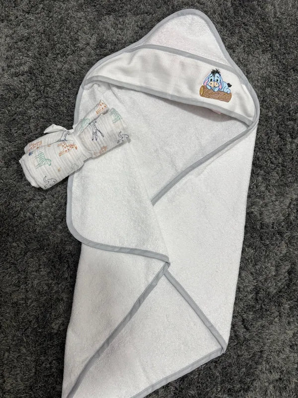 Accappatoio Neonato Personalizzato con Ricamo