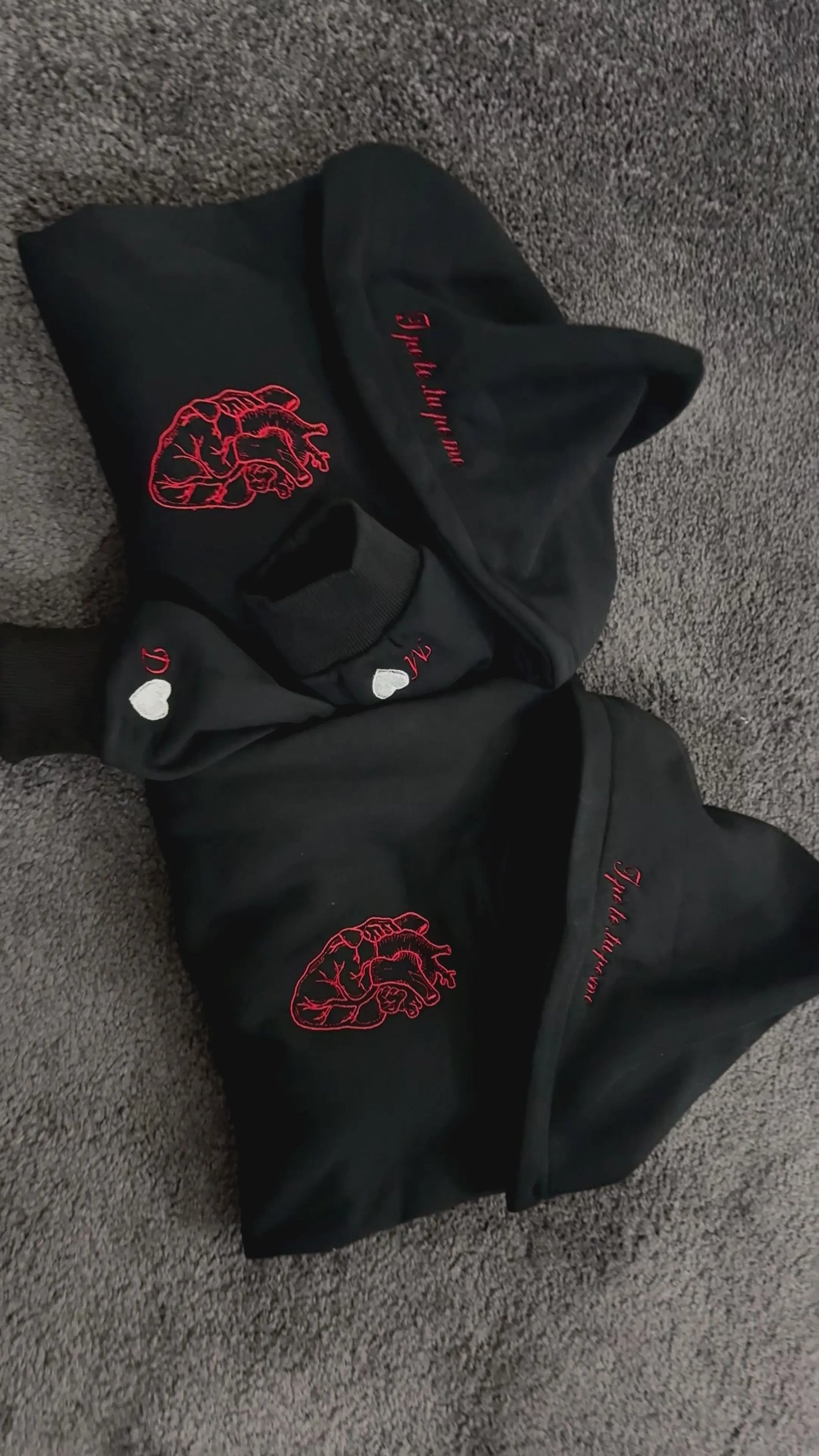 Felpa Personalizzata con Cuore Anatomico