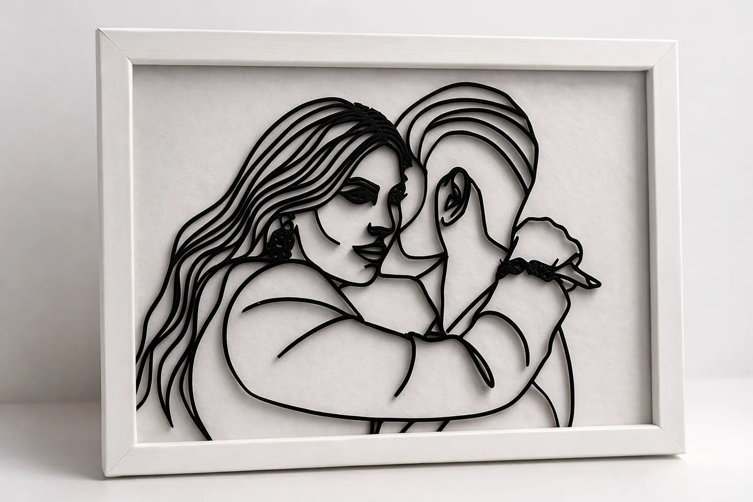 Quadretto Personalizzato con Foto in Stampa 3D Stilizzata