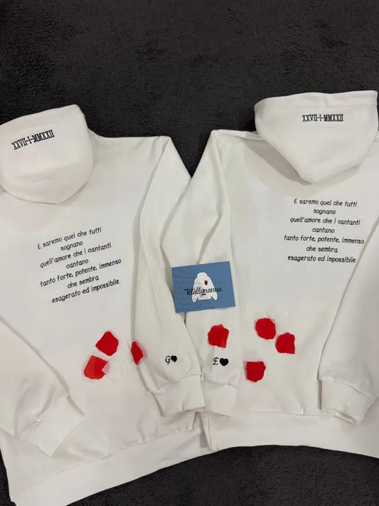 Felpa Personalizzata con Frase