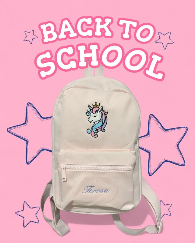 Zainetto Bambino Personalizzato con Ricamo