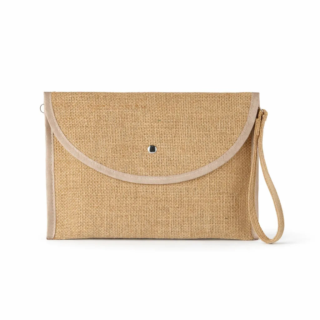 Pochette Piatta Personalizzata con Chiusura a Bottone
