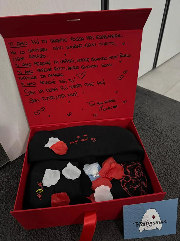 Felpa Personalizzata con Cuore Anatomico