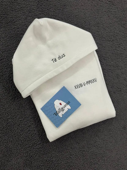 Felpa Personalizzata con Data in Numeri Romani