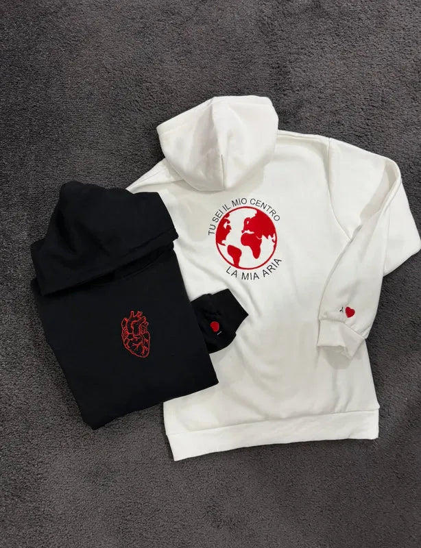 Felpa Personalizzata con Cuore Anatomico
