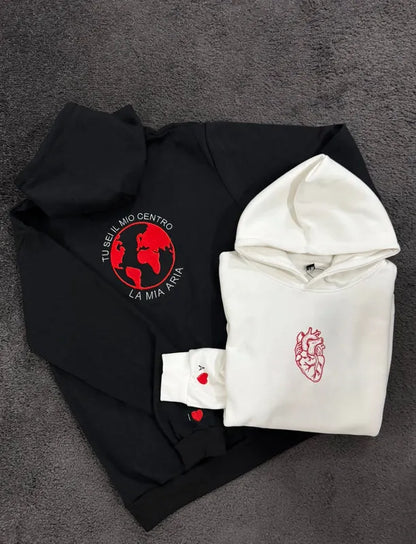 Felpa Personalizzata con Cuore Anatomico