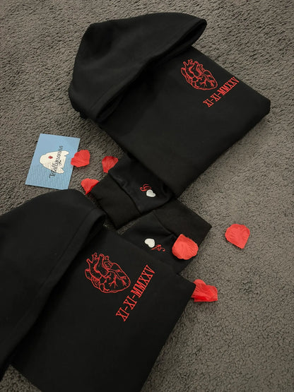 Felpa Personalizzata con Cuore Anatomico