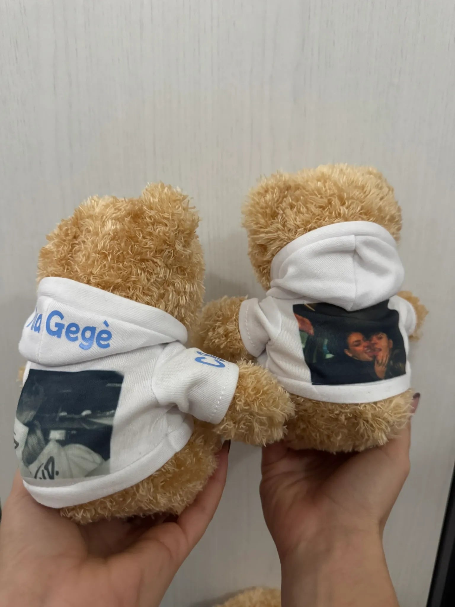 Peluche Teddy con Felpa Personalizzata