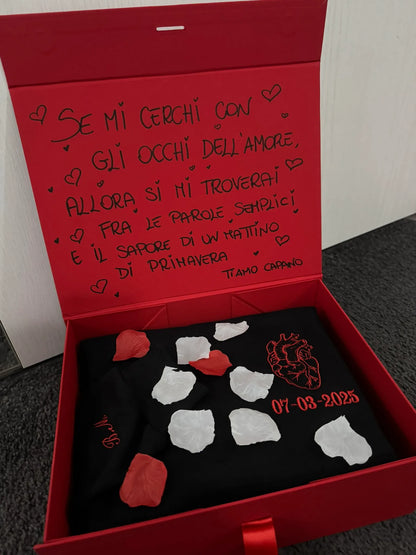 Felpa Personalizzata con Cuore Anatomico