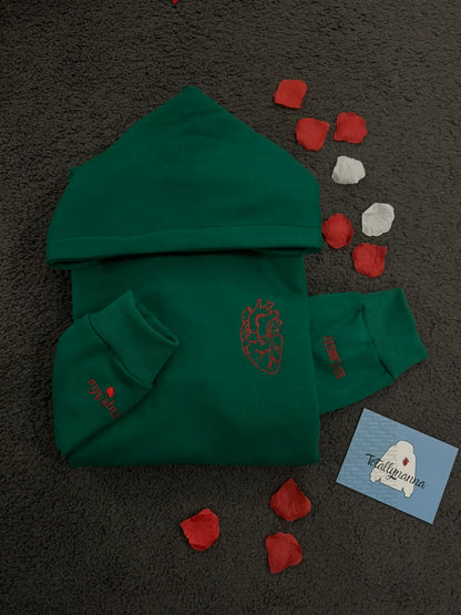 Felpa Personalizzata con Cuore Anatomico