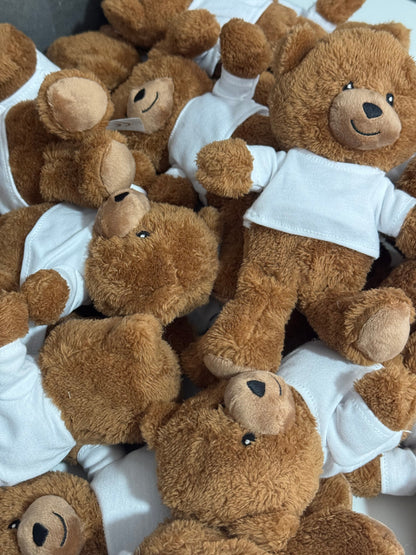 Peluche Teddy con T-shirt Personalizzata