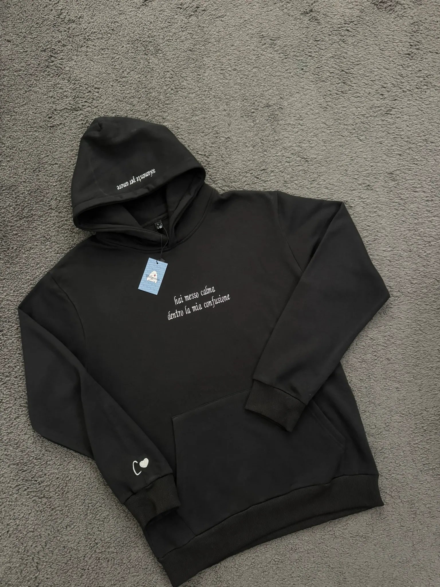 Felpa Personalizzata con Frase