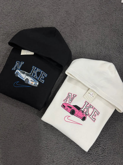 Felpa Personalizzata con Scritta N*ke e Personaggio