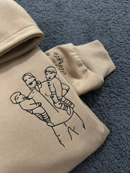 Felpa Personalizzata con Foto Stilizzata