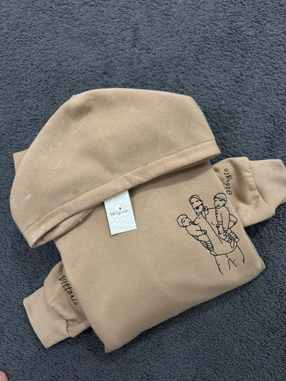 Felpa Personalizzata con Foto Stilizzata