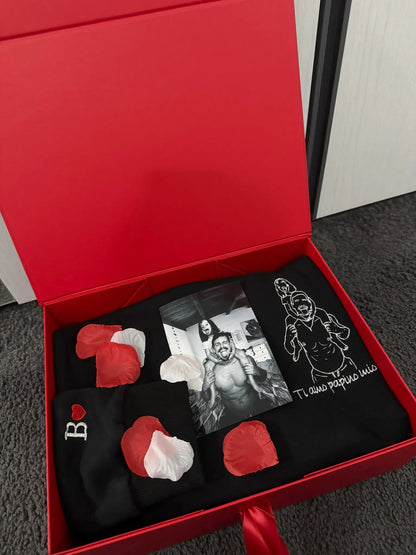 Felpa Personalizzata con Foto Stilizzata Papà