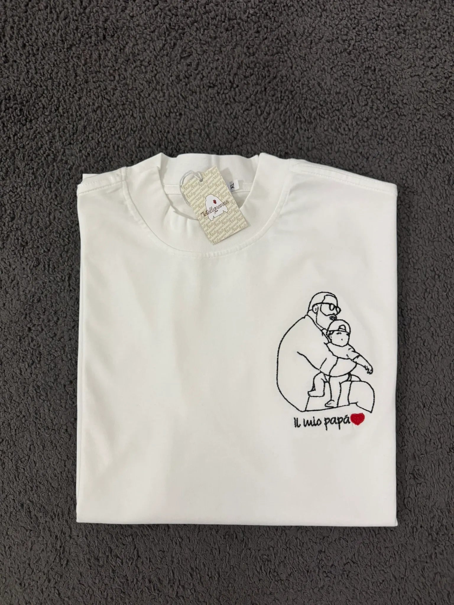 T-shirt Personalizzata con Foto Stilizzata Mamma