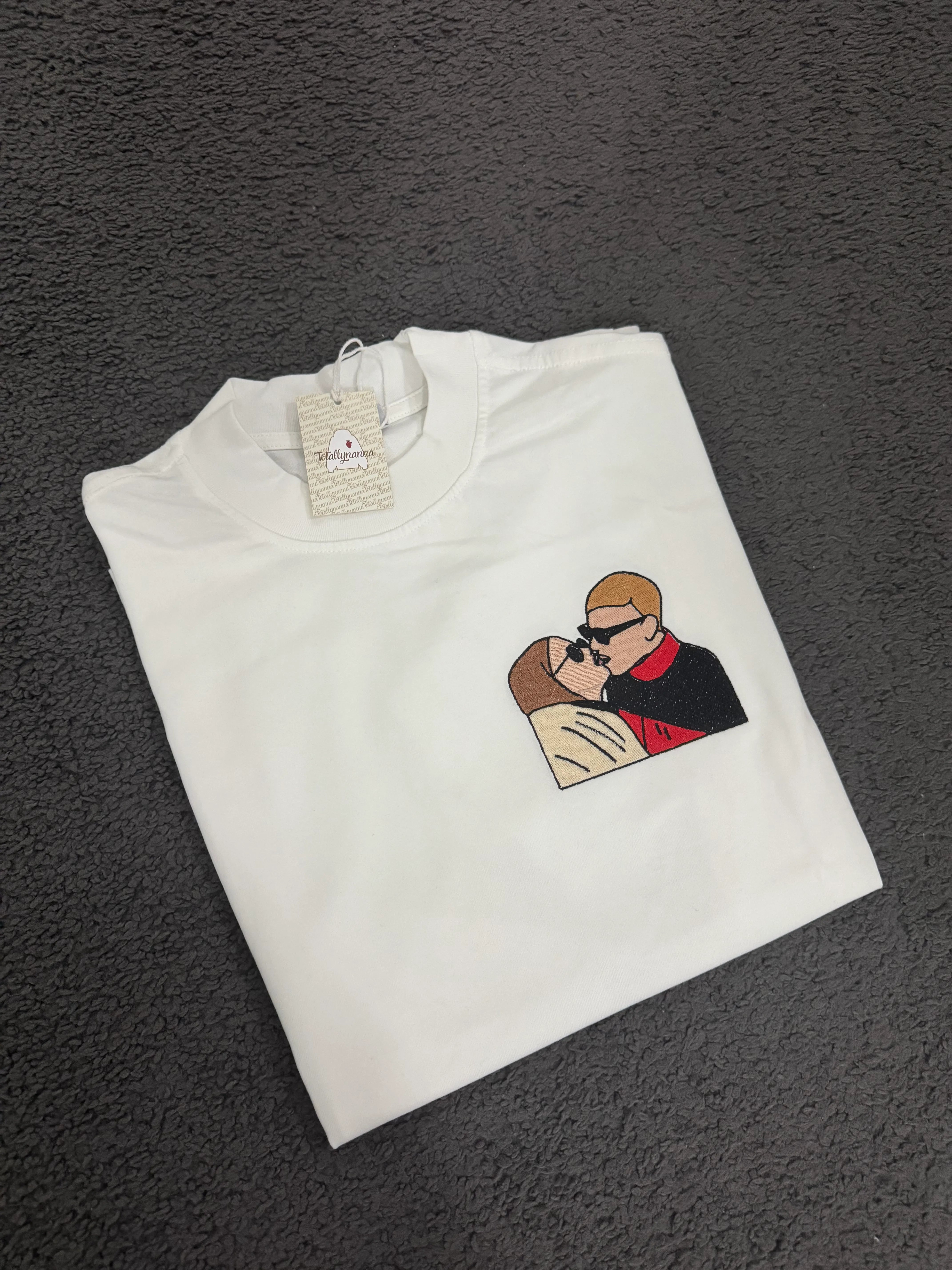 T-shirt Personalizzata con Foto a Colori Coppia