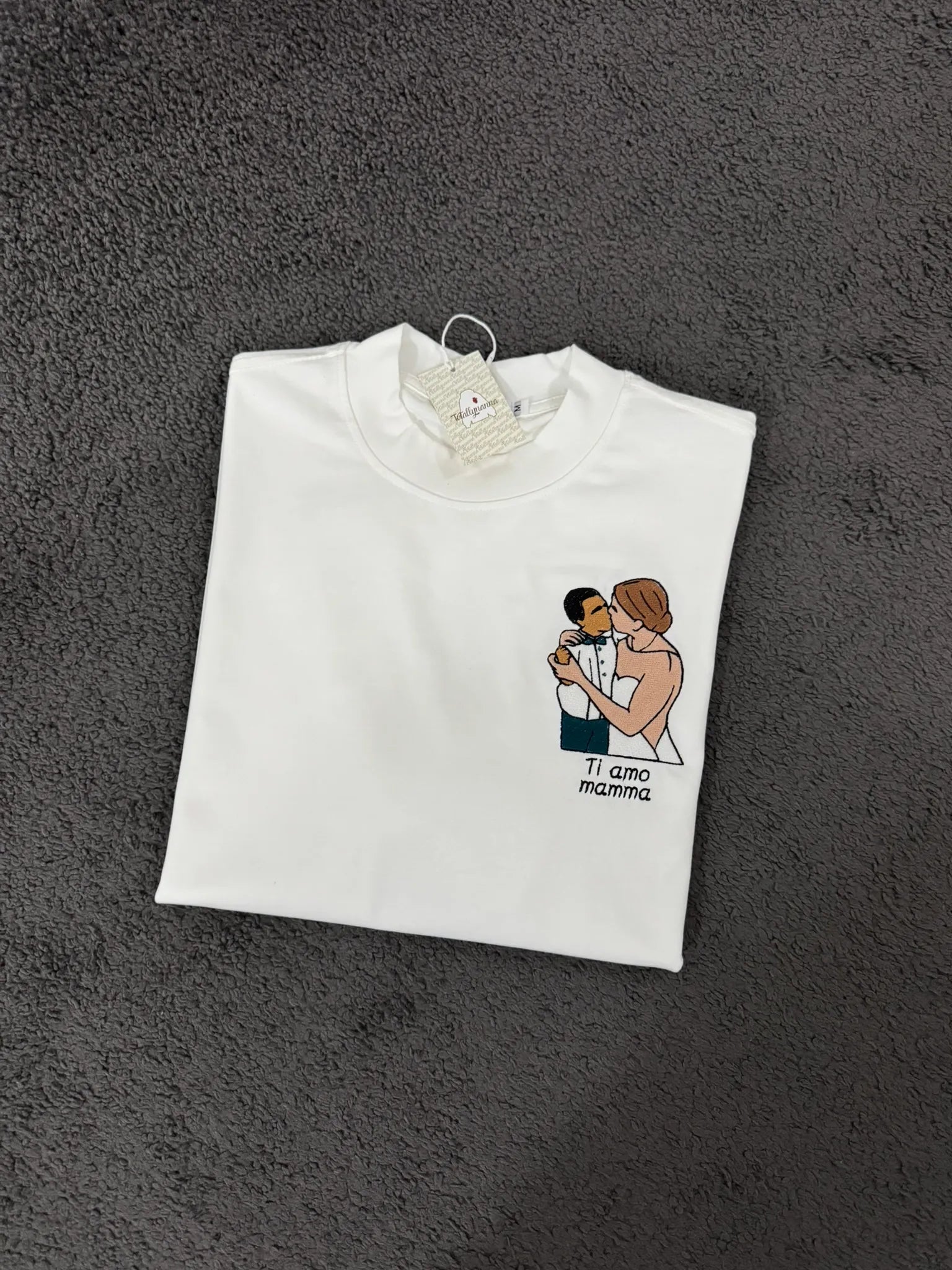 T-shirt Personalizzata con Foto a Colori Mamma
