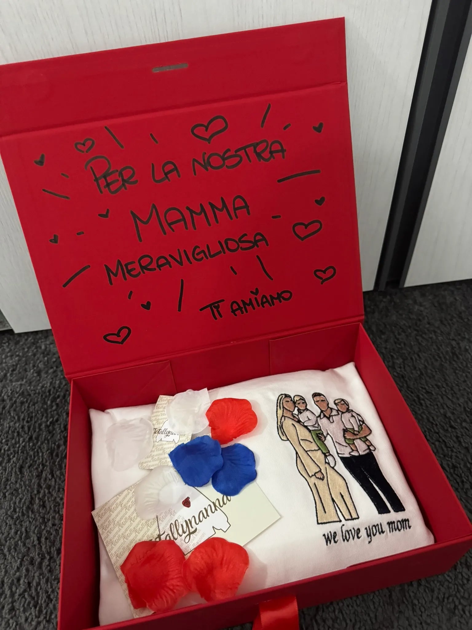 T-shirt Personalizzata con Foto a Colori Mamma