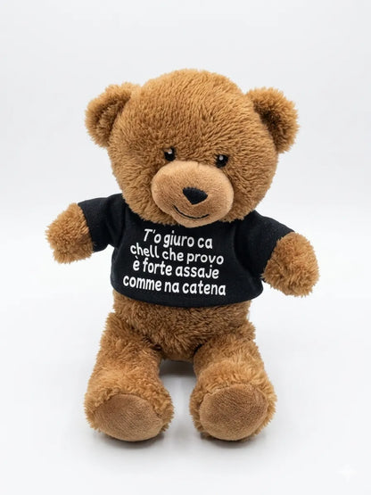 Peluche Teddy con T-shirt Personalizzata